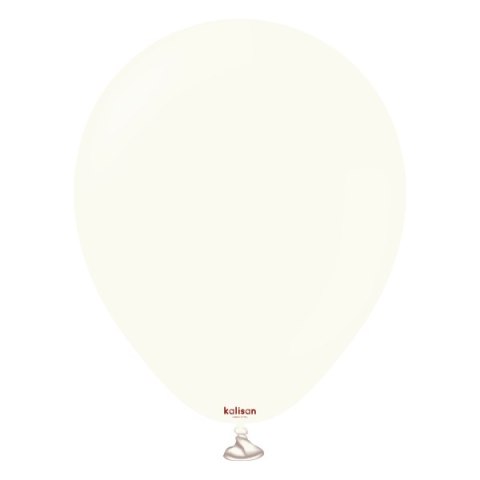 Balony lateksowe Kalisan Retro White, biały, 30cm, 100 szt. Balony lateksowe Kalisan Retro White, biały, 30cm, 100 szt.
