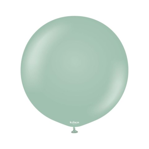 Balony lateksowe Kalisan Retro Winter Green, zielone, 60cm, 2szt. Balony lateksowe Kalisan Retro Winter Green, zielone, 60cm, 2szt.