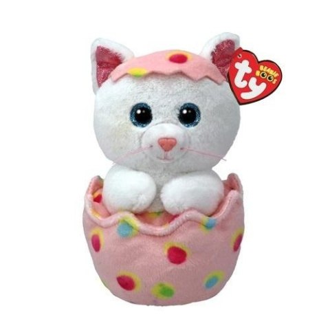 Beanie Boos Giggles - Kot w jajku 15cm Beanie Boos Giggles - Kot w jajku 15cm