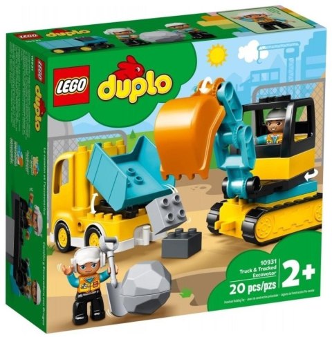 LEGO(R) DUPLO 10931 (4szt) Ciężarówka i koparka... LEGO(R) DUPLO 10931 (4szt) Ciężarówka i koparka...