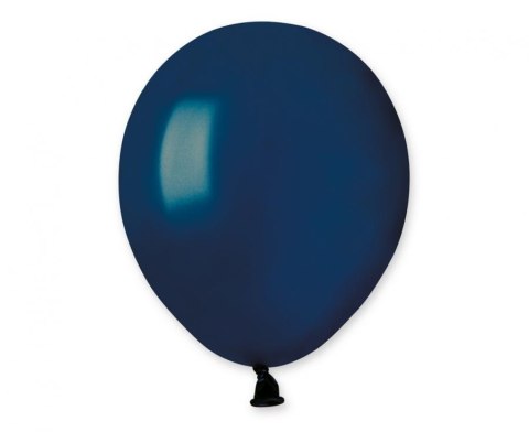 Małe Balony Pastelowe Gemar 5" Granatowe Navy (100 szt.) Małe Balony Pastelowe Gemar 5" Granatowe Navy (100 szt.)