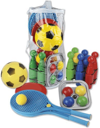 Zestaw wakacyjny gry sportowe 5 w 1 Zestaw wakacyjny gry sportowe 5 w 1