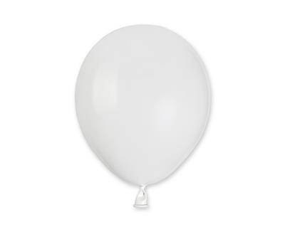 Balony lateksowe pastelowe Gemar Białe White 12cm, 100 szt. Balony lateksowe pastelowe Gemar Białe White 12cm, 100 szt.