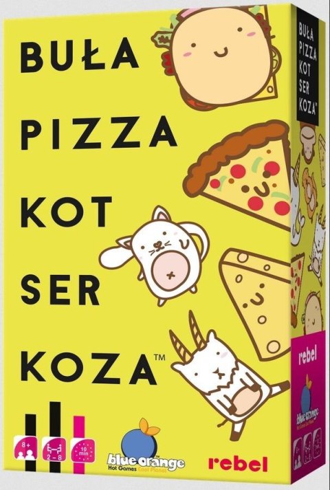Buła, Pizza, Kot, Ser, Koza REBEL Buła, Pizza, Kot, Ser, Koza REBEL