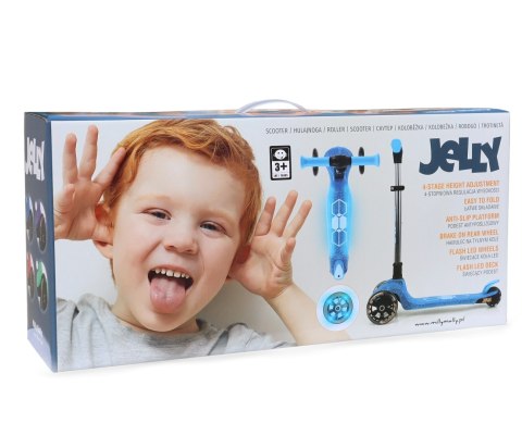 Milly Mally Scooter Jelly Blue Milly Mally Scooter Jelly Blue