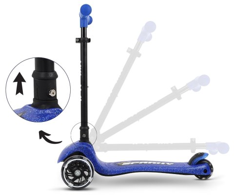 Milly Mally Scooter Sparky Blue Milly Mally Scooter Sparky Blue
