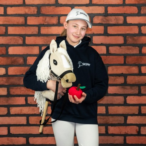 Skippi Hobby Horse z kantarem - Almond - A3 HH - prezent na dzień dziecka Skippi Hobby Horse z kantarem - Almond - A3 HH - prezent na dzień dziecka