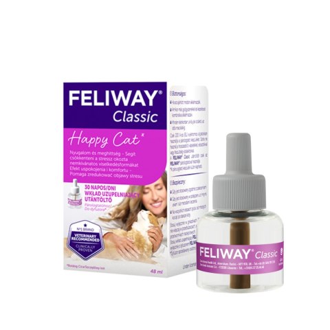 Ceva Animal Health Polska Sp. Z O.o Feliway Classic Wkład Dyfuzora 48ml Ceva Animal Health Polska Sp. Z O.o Feliway Classic Wkład Dyfuzora 48ml