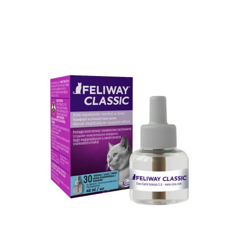Ceva Animal Health Polska Sp. Z O.o Feliway Classic Wkład Dyfuzora 48ml Ceva Animal Health Polska Sp. Z O.o Feliway Classic Wkład Dyfuzora 48ml