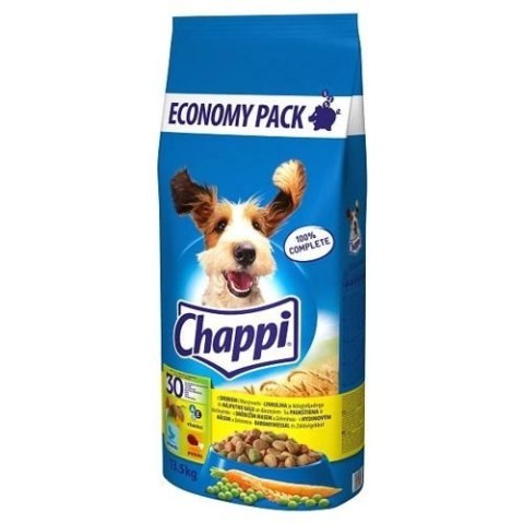 Chappi Sucha Karma Dla Psów Z Drobiem I Warzywami 13,5kg Chappi Sucha Karma Dla Psów Z Drobiem I Warzywami 13,5kg
