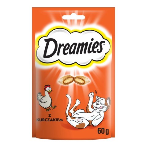DREAMIES Przysmak Dla Kota Z Kurczakiem 60g DREAMIES Przysmak Dla Kota Z Kurczakiem 60g