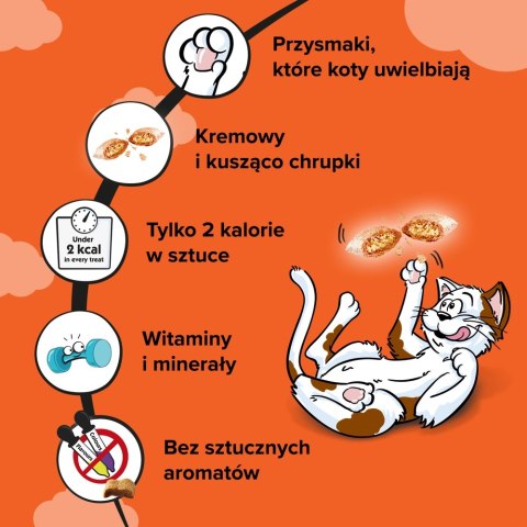 DREAMIES Przysmak Dla Kota Z Kurczakiem 60g DREAMIES Przysmak Dla Kota Z Kurczakiem 60g
