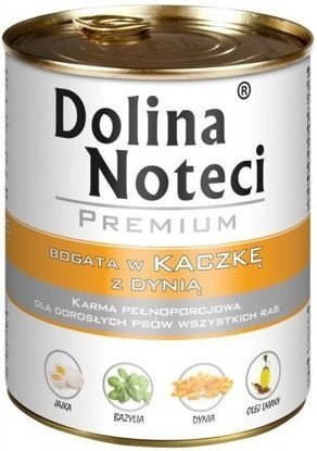 Dolina Noteci Premium Kaczka Z Dynią 800g Dolina Noteci Premium Kaczka Z Dynią 800g
