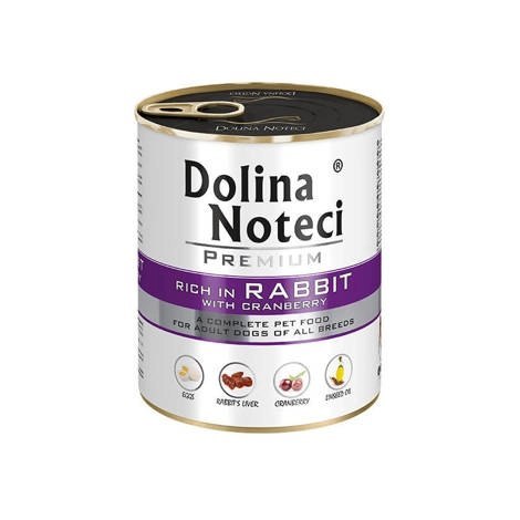 Dolina Noteci Premium Królik Z Żurawiną 800g Dolina Noteci Premium Królik Z Żurawiną 800g