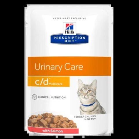 Hill's Prescription Diet c/d Multicare Feline Salmon 85g Hill's Prescription Diet c/d Multicare Feline Salmon 85g