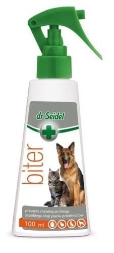 Laboratorium DermaPharm Dr Seidel Biter Płyn Przeciwko Obgryzaniu Przedmiotów Przez Zwierzęta 100ml Laboratorium DermaPharm Dr Seidel Biter Płyn Przeciwko Obgryzaniu Przedmiotów Przez Zwierzęta 100ml