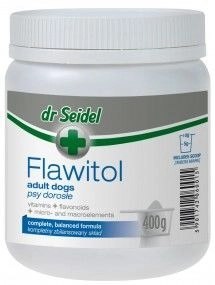 Laboratorium DermaPharm Dr Seidel Flawitol Proszek Dla Psów Dorosłych 400g Laboratorium DermaPharm Dr Seidel Flawitol Proszek Dla Psów Dorosłych 400g