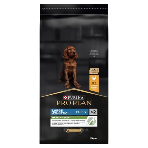 Purina Pro Plan Large Puppy Athletic Optistart Kurczak I Ryż 12kg Purina Pro Plan Large Puppy Athletic Optistart Kurczak I Ryż 12kg