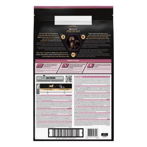 Purina Pro Plan Small & Mini Adult Sensitive Optiderma Łosoś I Ryż 7kg Purina Pro Plan Small & Mini Adult Sensitive Optiderma Łosoś I Ryż 7kg