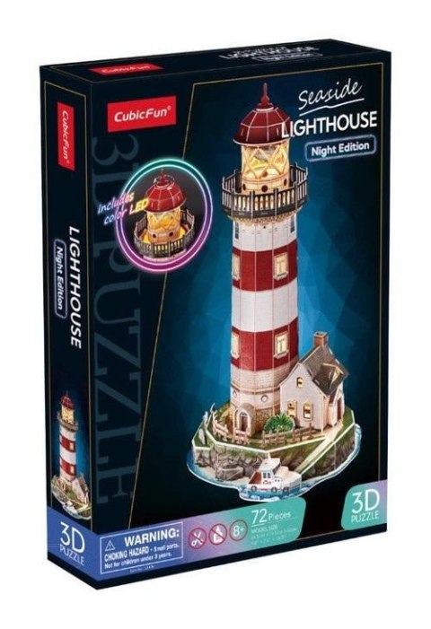 Puzzle 3d Latarnia (wersja nocna) Puzzle 3d Latarnia (wersja nocna)