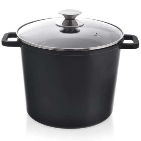 Garnek granitowy ze szklaną pokrywką wysoki GRANDE 7,6 l Garnek granitowy ze szklaną pokrywką wysoki GRANDE 7,6 l