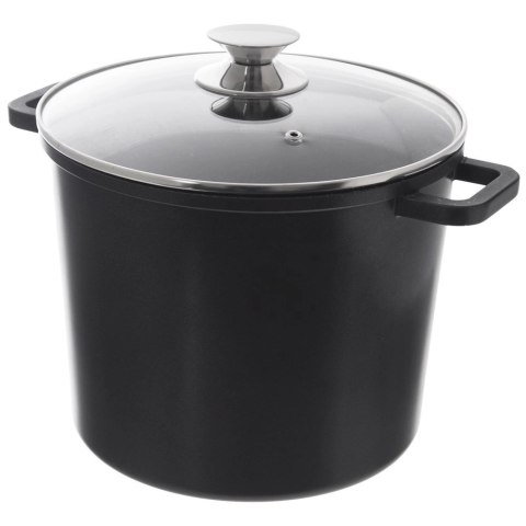Garnek granitowy ze szklaną pokrywką wysoki GRANDE 7,6 l Garnek granitowy ze szklaną pokrywką wysoki GRANDE 7,6 l