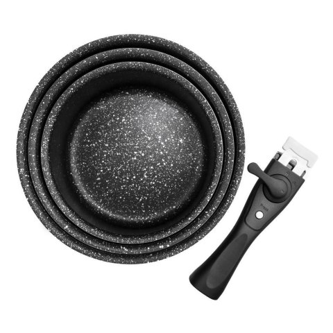 Garnki granitowe rondel GRANDE COMBI odpinane Garnki granitowe rondel GRANDE COMBI odpinane