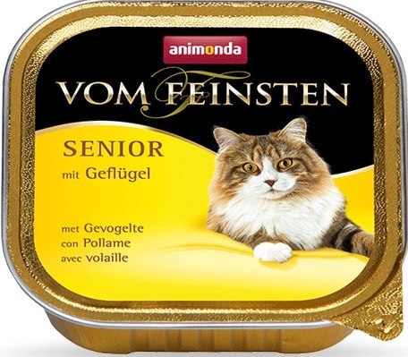 Animonda Vom Feinsten Senior Cat Drób 100g Animonda Vom Feinsten Senior Cat Drób 100g