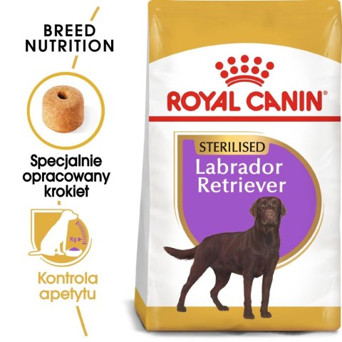 ROYAL CANIN Labrador Retriever Sterilised 12kg ROYAL CANIN Labrador Retriever Sterilised 12kg