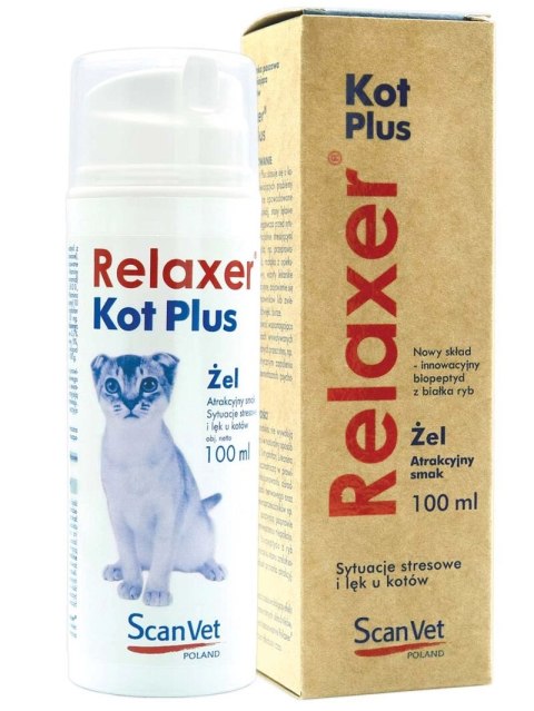 Scanvet Relaxer Kot Plus 100ml Scanvet Relaxer Kot Plus 100ml