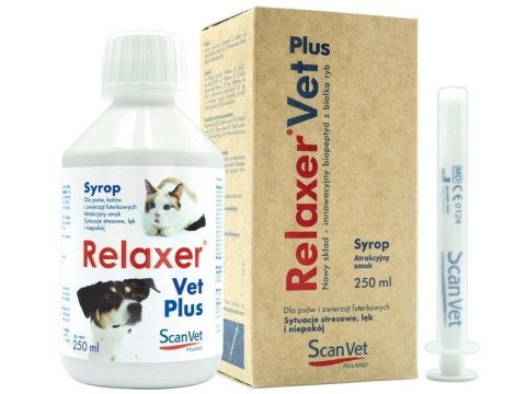 Scanvet Relaxer Vet Plus 250ml Scanvet Relaxer Vet Plus 250ml