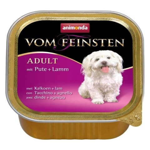 Animonda Dog Vom Feinsten Adult Indyk I Jagnięcina 150g Animonda Dog Vom Feinsten Adult Indyk I Jagnięcina 150g