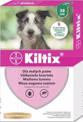 Bayer Kiltix Obroża Na Kleszcze I Pchły Dla Psa 38cm Bayer Kiltix Obroża Na Kleszcze I Pchły Dla Psa 38cm