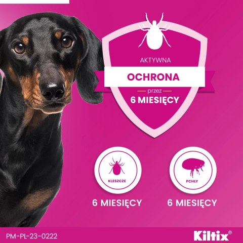 Bayer Kiltix Obroża Na Kleszcze I Pchły Dla Psa 38cm Bayer Kiltix Obroża Na Kleszcze I Pchły Dla Psa 38cm