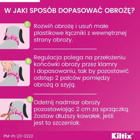 Bayer Kiltix Obroża Na Kleszcze I Pchły Dla Psa 53cm Bayer Kiltix Obroża Na Kleszcze I Pchły Dla Psa 53cm