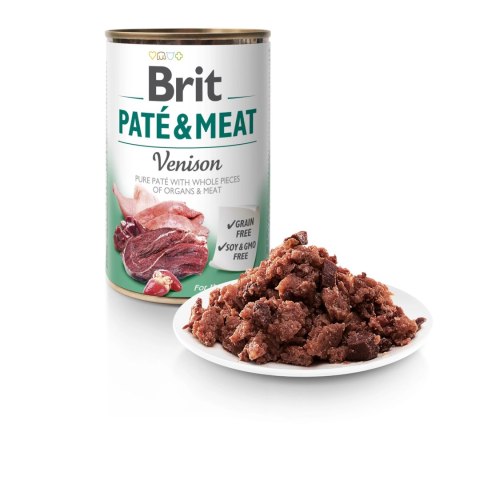 Brit Pate & Meat Dziczyzna 400g Brit Pate & Meat Dziczyzna 400g