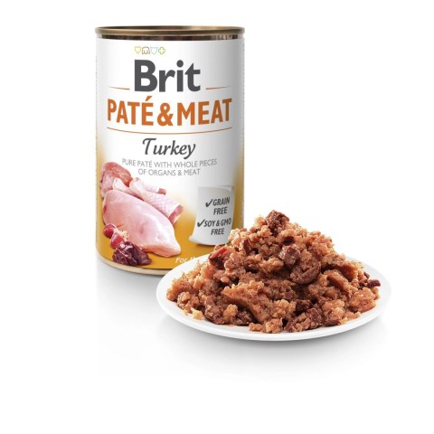 Brit Pate & Meat Z Indykiem 400g Brit Pate & Meat Z Indykiem 400g