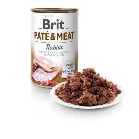 Brit Pate & Meat Z Królikiem 400g Brit Pate & Meat Z Królikiem 400g