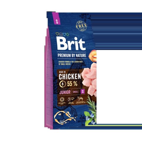 Brit Premium By Nature Junior S Z Kurczakiem 8kg Brit Premium By Nature Junior S Z Kurczakiem 8kg