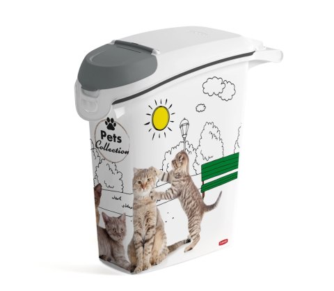 Curver PetLife Pojemnik Do Przechowywania Karmy W Koty 10l Curver PetLife Pojemnik Do Przechowywania Karmy W Koty 10l