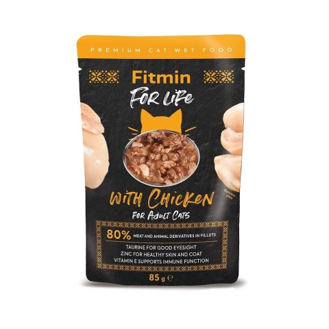 Fitmin Cat For Life Adult Chicken 85g Fitmin Cat For Life Adult Chicken 85g