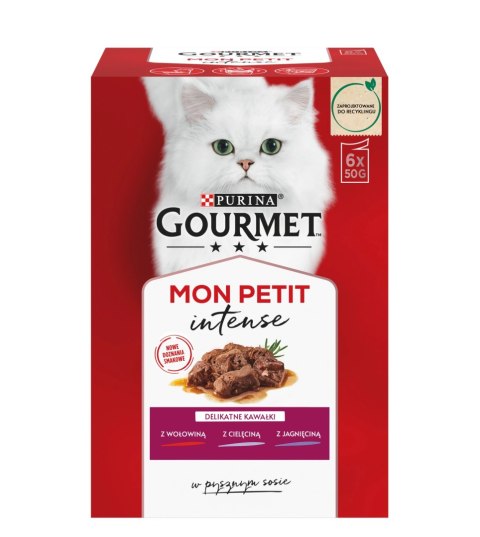 GOURMET Mon Petit Mięsne Fileciki 6x50g GOURMET Mon Petit Mięsne Fileciki 6x50g