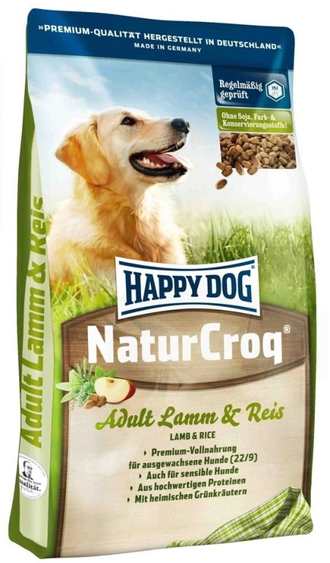 Happy Dog NaturCroq Adult Lamm&Rice 15kg Happy Dog NaturCroq Adult Lamm&Rice 15kg