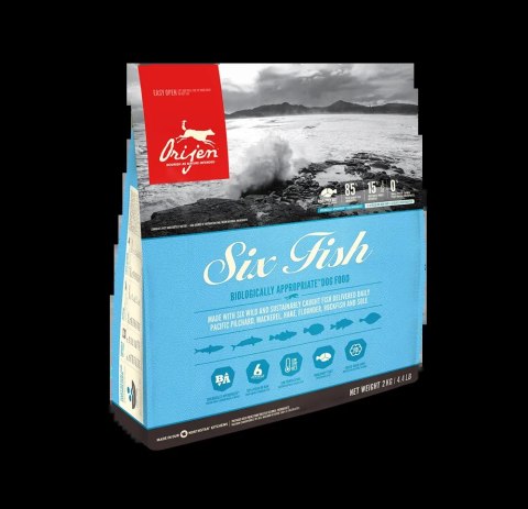 Orijen Six Fish Dog 2kg Orijen Six Fish Dog 2kg
