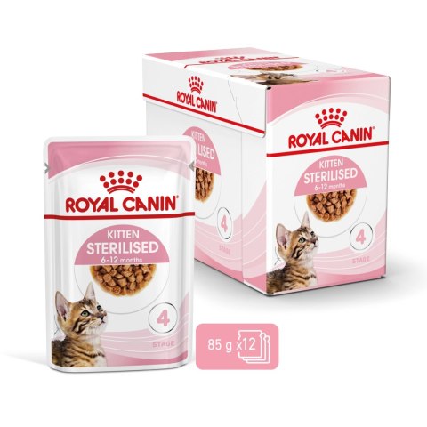 ROYAL CANIN Kitten Sterilised Sauce 12x85g ROYAL CANIN Kitten Sterilised Sauce 12x85g
