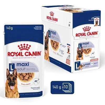 ROYAL CANIN Maxi Adult 10x140g ROYAL CANIN Maxi Adult 10x140g