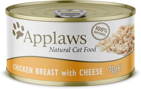 APPLAWS Chicken Breast With Cheese In Broth 70g APPLAWS Chicken Breast With Cheese In Broth 70g