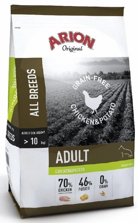 Arion Original Grain Free Chicken & Potato 12kg Arion Original Grain Free Chicken & Potato 12kg