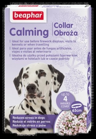BEAPHAR Calming Collar Obroża Antystresowa Dla Psów 65cm BEAPHAR Calming Collar Obroża Antystresowa Dla Psów 65cm