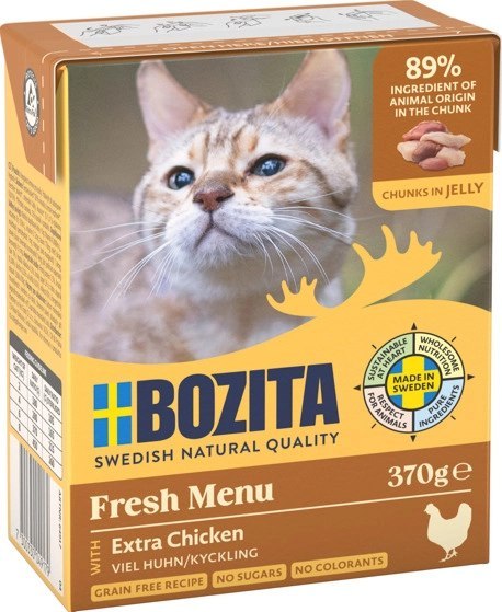 BOZITA Cat Siekany Kurczak W Galaretce 370g BOZITA Cat Siekany Kurczak W Galaretce 370g